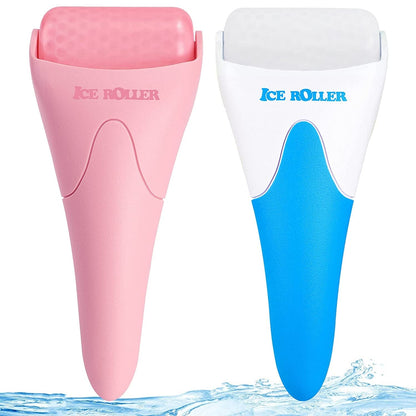 2 Pack Ice Rollers for Face, Eyes and Whole Body Relief, Face Roller Skin Care Tool for Migraine Relief and Blood Circulation (Green+Pink) Health & Beauty > Personal Care > Cosmetics > Cosmetic Tools > Skin Care Tools AFOUNDA WHITE+GREEN  