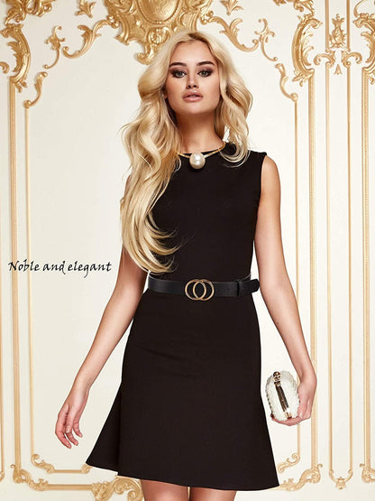 2 Pieces Women Leather Belt Faux Leather Waist Belts with Double O-Ring Buckle (Black and White, M: Fits Waist from 30"-34") Apparel & Accessories > Clothing Accessories > Belts Syhood   