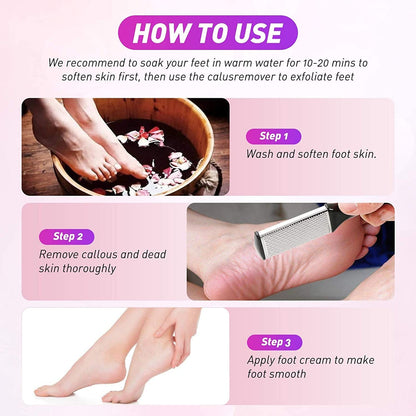 20 in 1 Pedicure Kit Professional Pedicure Tools Set Foot Care Scrubber Stainless Steel Pedicure Supplies Foot File Scraper Rasp Dead Skin Shaver Callus Remover for Feet Women Men Mother’S Day Gift Health & Beauty > Personal Care > Foot Care MUIIGOOD   