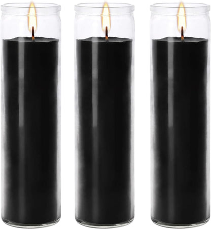 20 Pack Strong Scented Candles Gift Set with 10 Fragrances for Home and Women, Aromatherapy Soy Wax Glass Jar Candle 01-Black