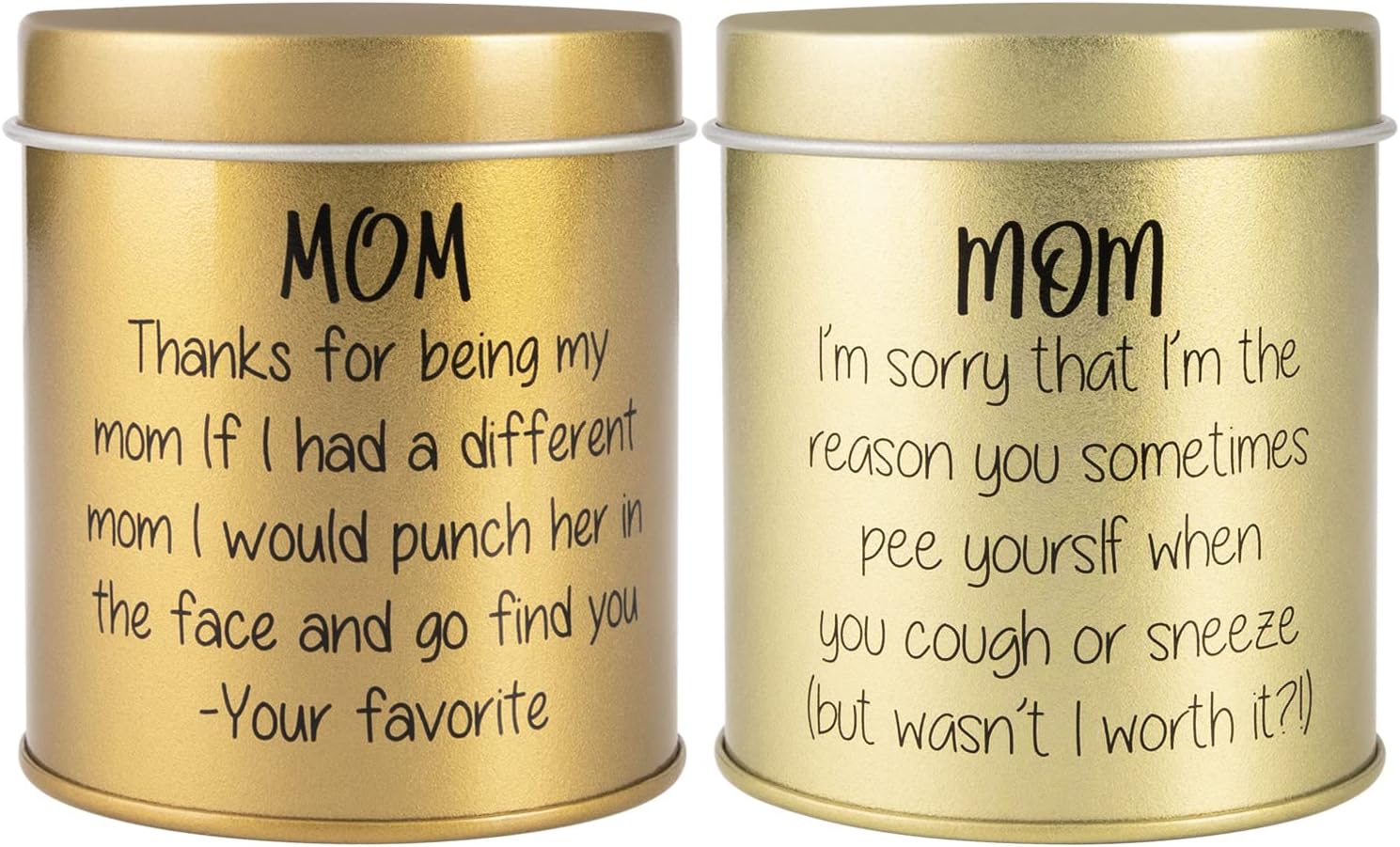 20 Pack Strong Scented Candles Gift Set with 10 Fragrances for Home and Women, Aromatherapy Soy Wax Glass Jar Candle Gold