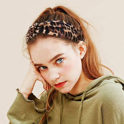 20 Pack Women Headbands with Twist Knot Boho Flower Print Criss Cross Head Wrap Elastic Hair Band - A Apparel & Accessories > Clothing Accessories > Bandanas & Headties RIY   