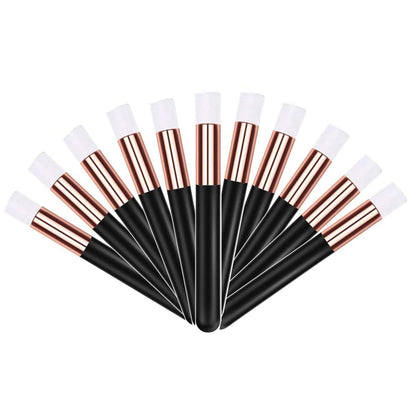 20 Pcs Rose Gold Lash Shampoo Brush Cosmetic Brushes Peel off Blackhead Brush Remover Tool Nose Cleaning Washing Brush Lash Cleanser Brushes by Lskeenon Health & Beauty > Personal Care > Cosmetics > Cosmetic Tools > Makeup Tools LS Keenon black  