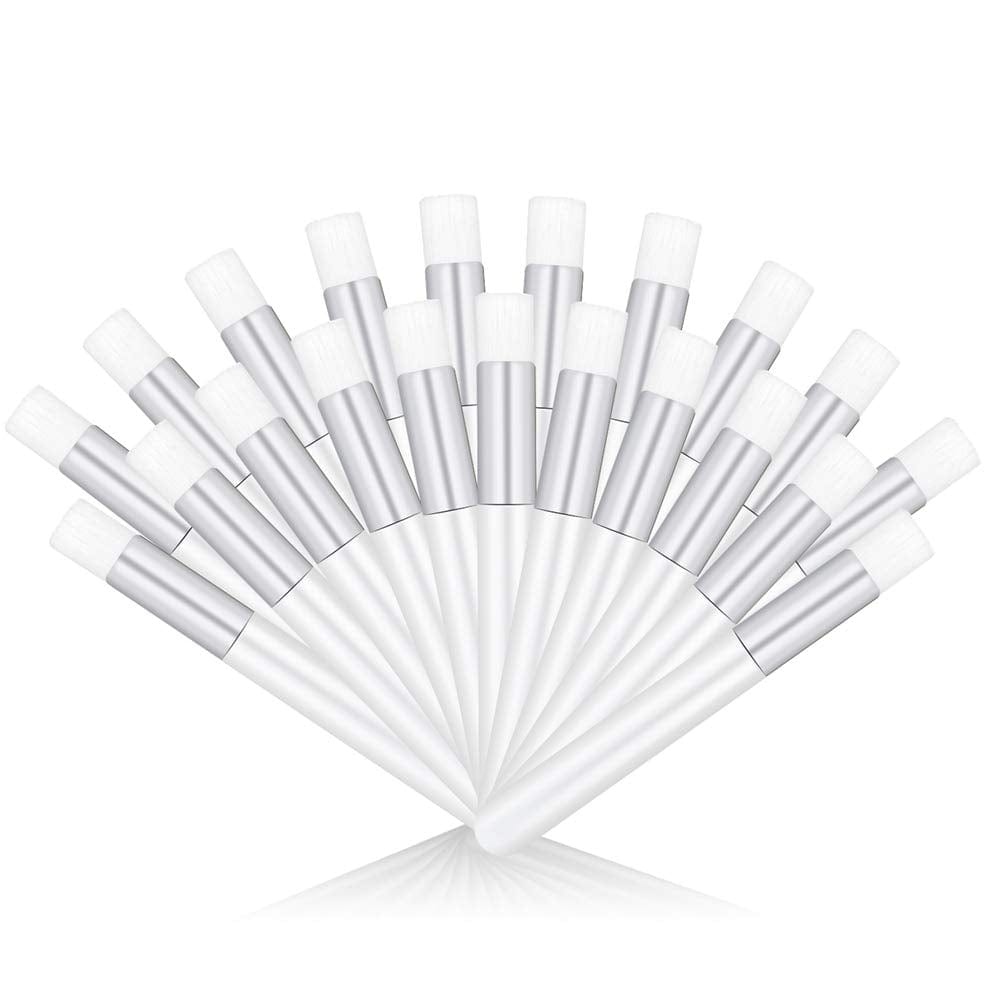 20 Pcs White Lash Shampoo Brush Eyelash Extensions Supplies Cosmetic Brushes Peel off Blackhead Brush Remover Tool Lash Cleanser Soft Brushes (20PC) Health & Beauty > Personal Care > Cosmetics > Cosmetic Tools > Makeup Tools Ipien White  