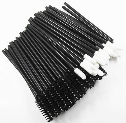 200 PCS Disposable Lip Brushes Mascara Wands Cosmetic Lipstick Wands Makeup Applicators Eyelash Brushes Tool Kits… (200Pc, Black White) Health & Beauty > Personal Care > Cosmetics > Cosmetic Tools > Makeup Tools Lifextol Black White 200 Count (Pack of 1) 