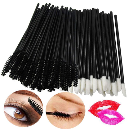 200 PCS Disposable Makeup Applicators Eyelash Mascara Brushes Lip Brushes Mascara Wands Cosmetic Lipstick Wands Tool Kits… (200Pc, Rosewhite) Health & Beauty > Personal Care > Cosmetics > Cosmetic Tools > Makeup Tools Lifextol BlackWhite 100pc 