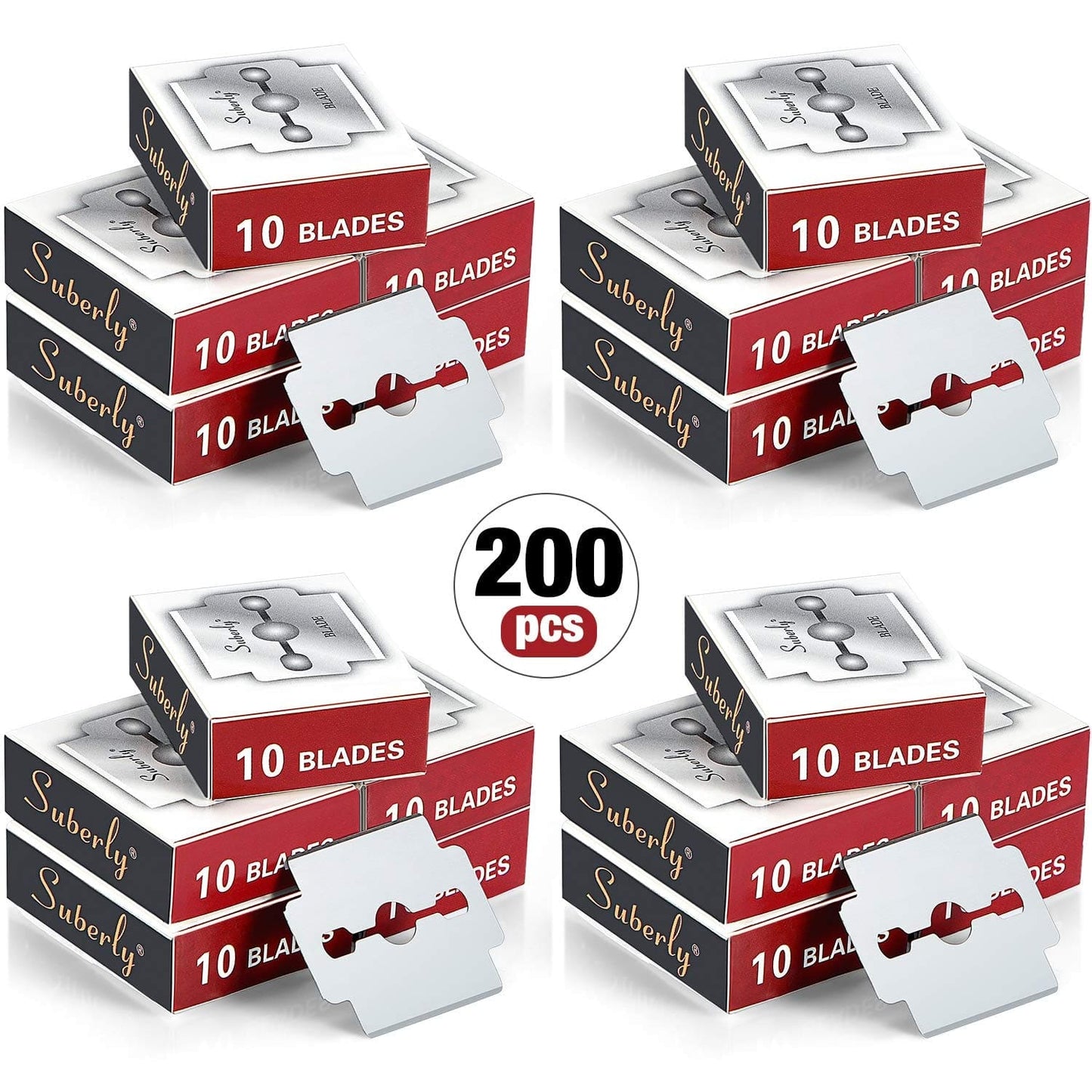 200 Pieces Callus Shaver Replacement Blades Corn Plane Blades Stainless Steel Blades for Removing Callus Foot Care and Pedicure Tools Health & Beauty > Personal Care > Foot Care Mudder   