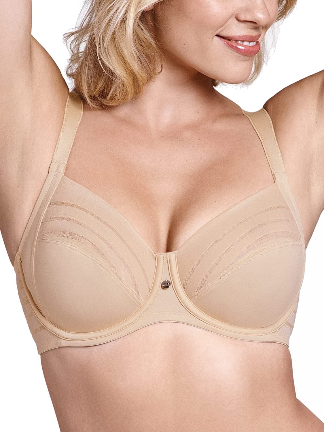 20147/20148 Women'S Alegra Underwired Full Cup Bra Skin Beige / 36E