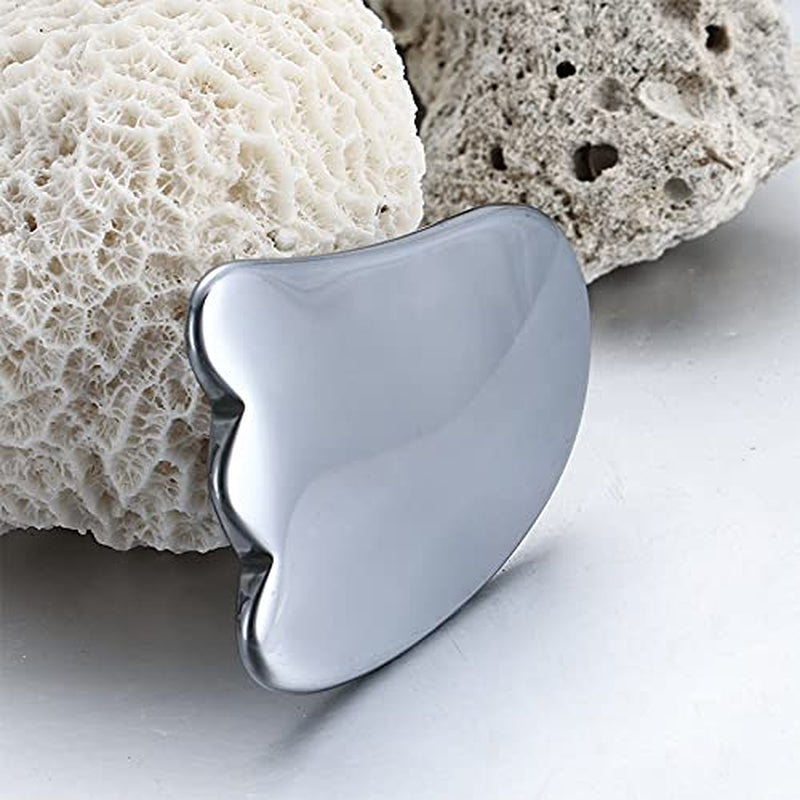 Authentic Terahertz Stone Gua Sha Scraping Tools Lymphatic Drainage Massager Facial Energy Beauty Tools Health & Beauty > Personal Care > Cosmetics > Cosmetic Tools > Skin Care Tools SAEEYCUE   