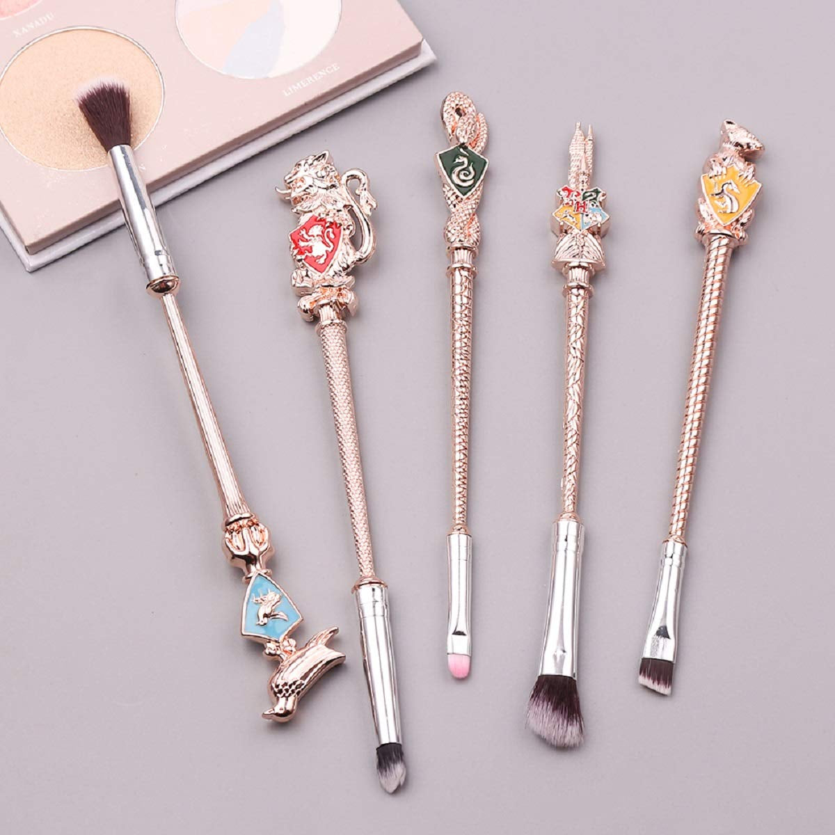 Potter Makeup Brushes, 5Sets Potter Makeup Brushes Magic for Foundation Eye Shadow Eyeliner Blending Pencil Lip Brush Beauty Tools Health & Beauty > Personal Care > Cosmetics > Cosmetic Tools > Makeup Tools LSKUIKDS   