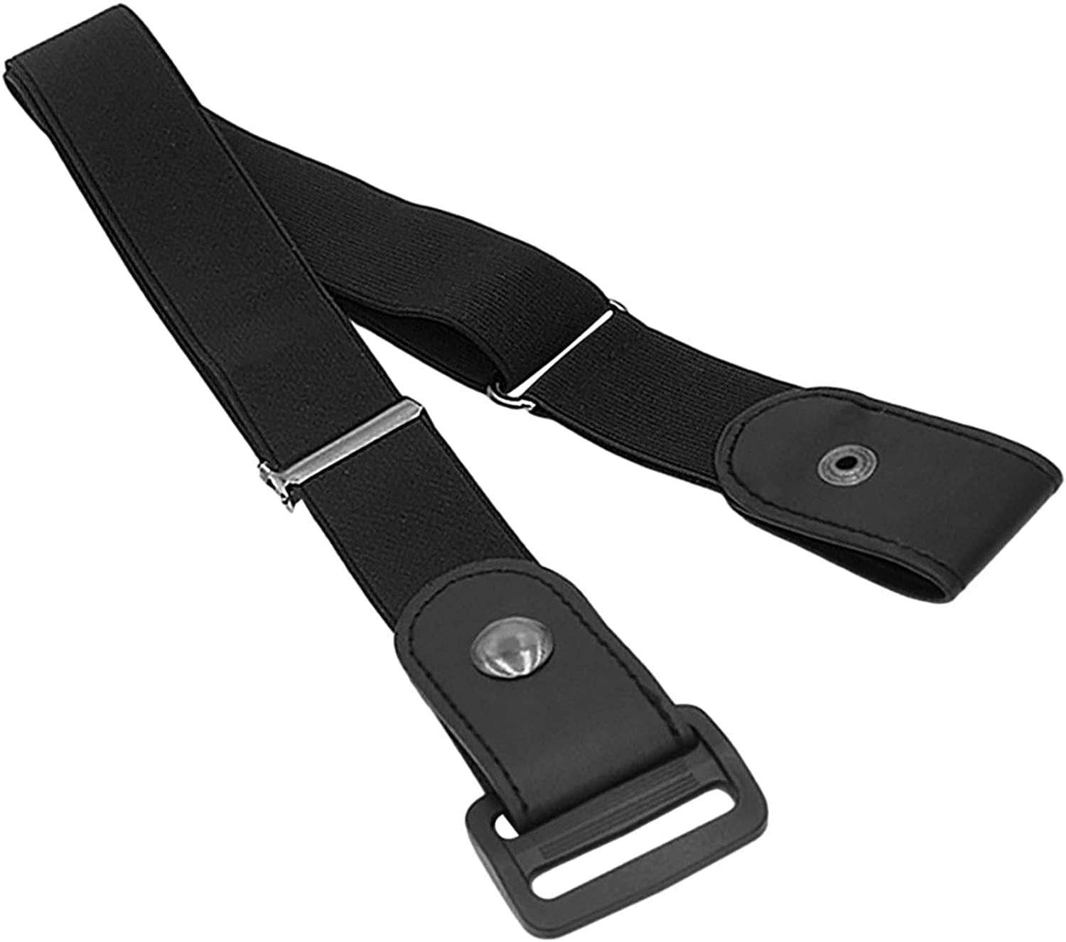 2022 1PC Buckle Free Comfortable Elastic Belt for Women or Men, Buckle-Less No Bulge No Hassle Invisible Belts Apparel & Accessories > Clothing Accessories > Belts 2022   