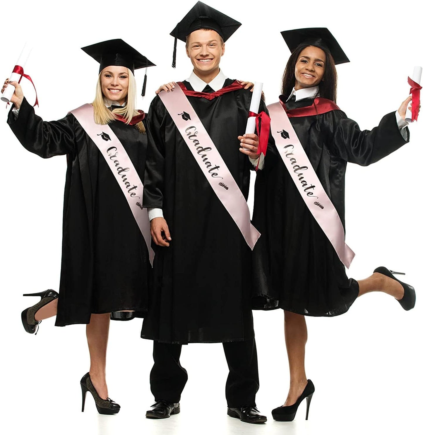 2022 Graduation Party Supplies Graduation Crown Tiara and Sash Kits Class of 2022 Grad Gifts for Women Grad Party Decoration (Class of 2022) Apparel & Accessories > Clothing Accessories > Sashes Yinkin   