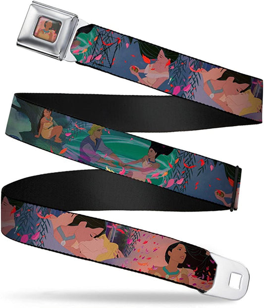 Buckle-Down Seatbelt Belt - Pocahontas & John Smith Scenes - 1.0" Wide - 20-36 Inches in Length Apparel & Accessories > Clothing Accessories > Belts Buckle-Down 1.5" Wide - 32-52 Inches in Length  