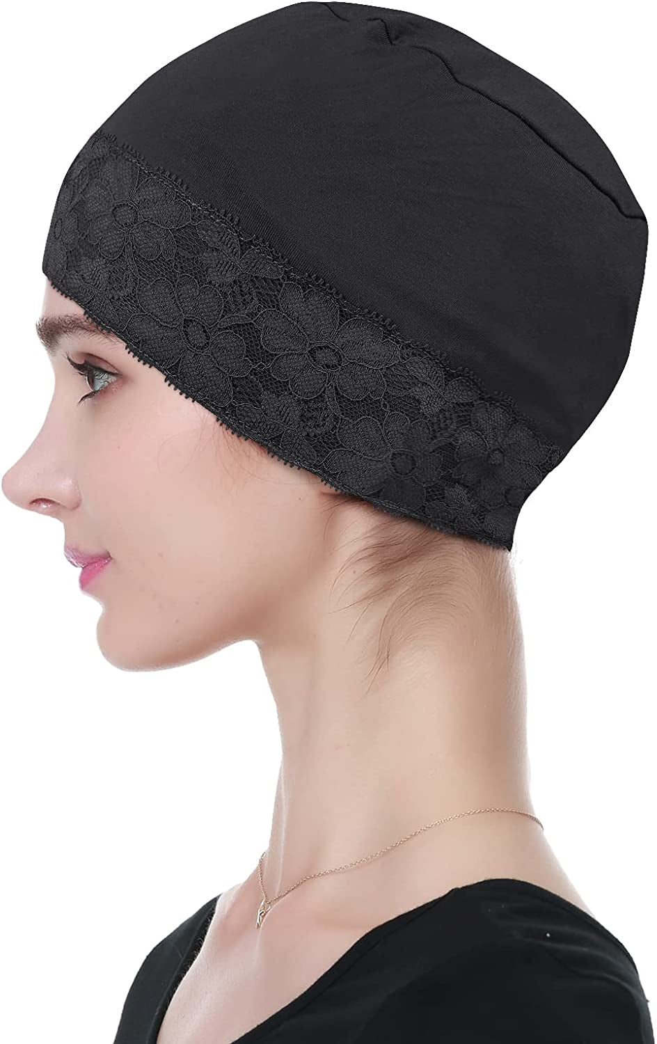 Bamboo Sleep Beanie Cap Head Coverings for Women Hair Loss Apparel & Accessories > Clothing Accessories > Headwear KYLIE MAX   