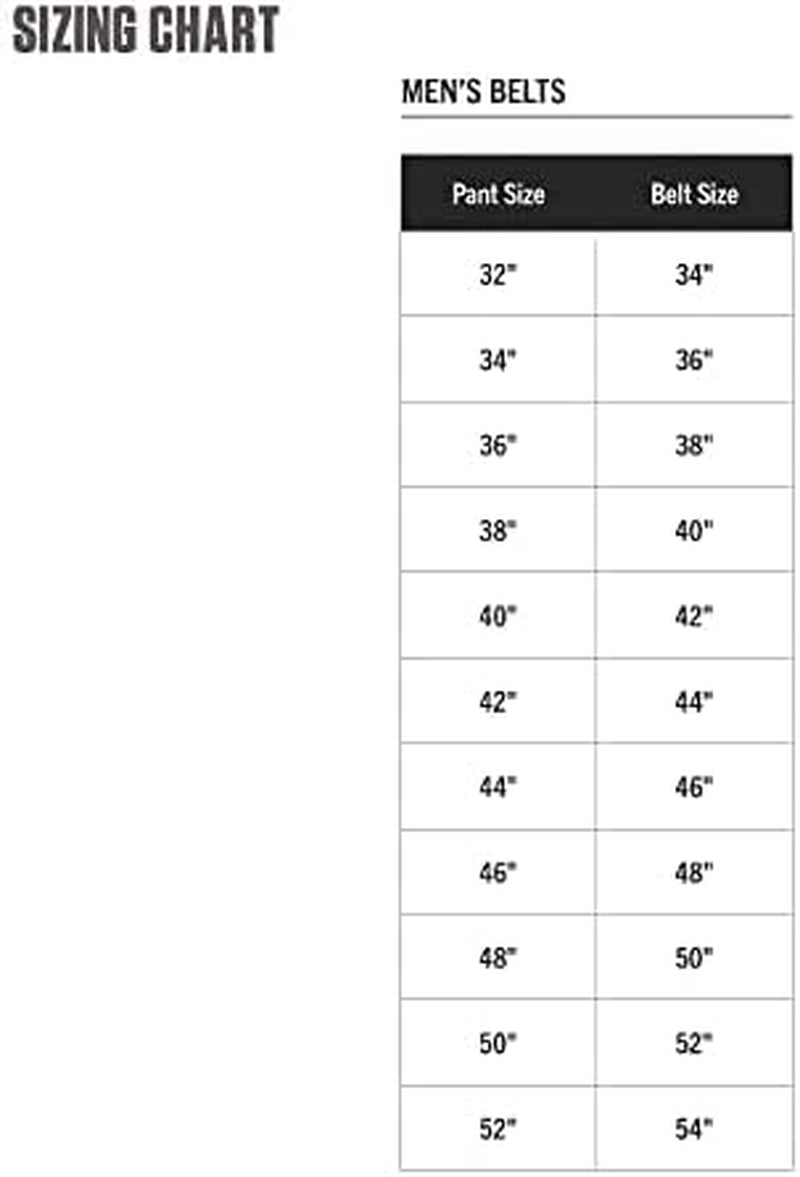 Carhartt Men'S A0005511 Jean Belt Apparel & Accessories > Clothing Accessories > Belts Carhartt   