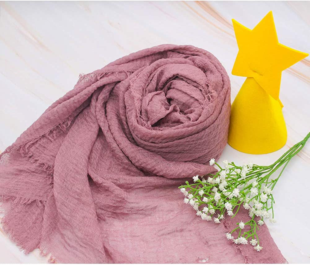 Women Soft Cotton Hemp Scarf Women'S Long Head Scarves - Hijab Wrap Shawls Scarf Apparel & Accessories > Clothing Accessories > Scarves & Shawls Davinqi   
