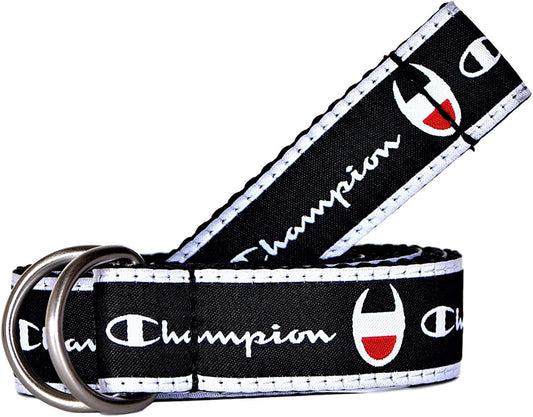 CHAMPION Unisex Cadet D Ring Belt Apparel & Accessories > Clothing Accessories > Belts Champion Black One Size 