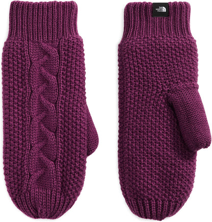The North Face Women'S Cable Minna Mitt Apparel & Accessories > Clothing Accessories > Gloves & Mittens The North Face Pamplona Purple X-Small/Small 