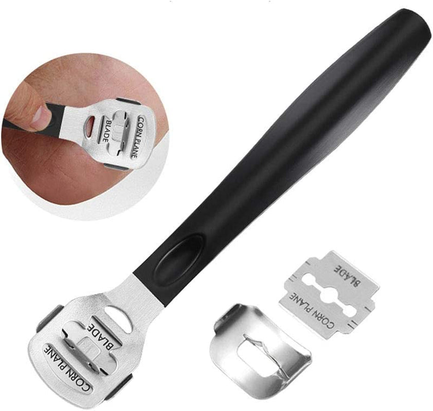 Foot Care Pedicure Callus Shaver Hard Skin Remover 10 Blades Ingrown Toenail Tools Kit, Ingrown Toenail Removal Correction Clippers, Professional Pedicure Tools (Black)… Health & Beauty > Personal Care > Foot Care ATTENDRE   