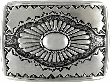 Western Antique Marijuana Hemp Leaf Turquoise Bead Turquoise Peace Sign Skulls Design Belt Buckle, Multi-Style Options Apparel & Accessories > Clothing Accessories > Belt Buckles Belts.com Type Buckle G68b - H8141 Antique Silver One Size 