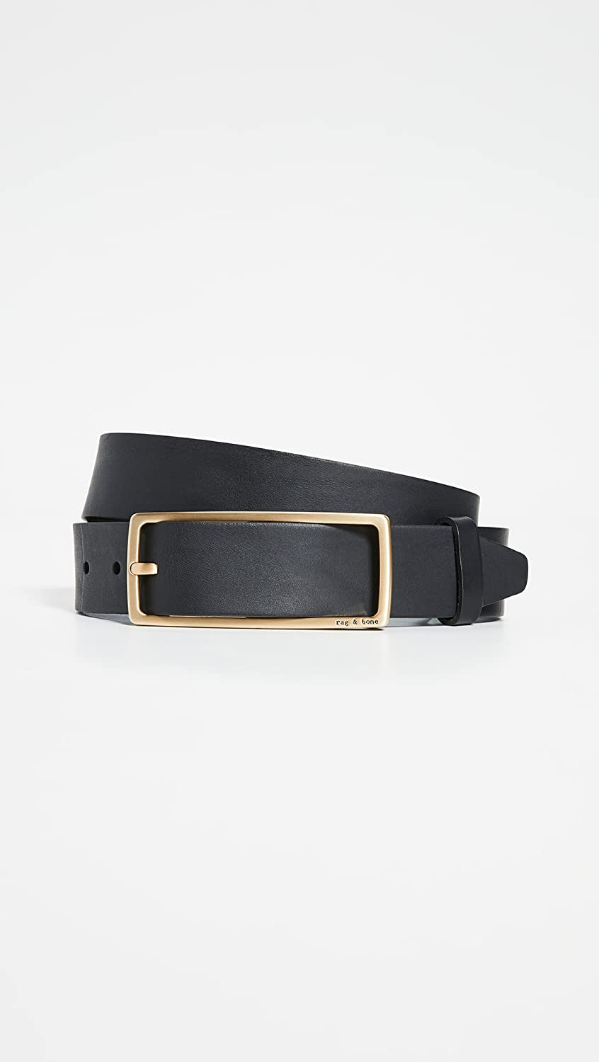 Rag & Bone Women'S Rebound Belt, Black, XS Apparel & Accessories > Clothing Accessories > Belts rag & bone   