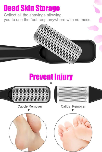 Professional Pedicure Tools Set, 23 in 1 Stainless Steel Foot Care Kit Foot Rasp Dead Skin Remover Pedicure Kit for Men Women Salon or Home Best Gift Health & Beauty > Personal Care > Foot Care Gearmatte   