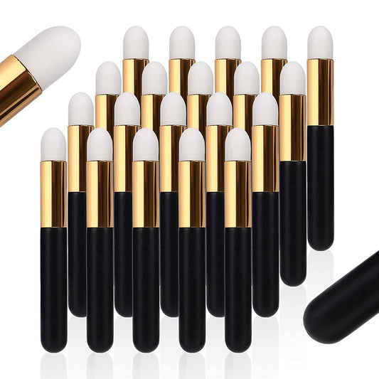 BEYELIAN 20 Pcs Lash Shampoo Brushes Set, Eyelash Extension Cleanser Brush, Blackhead Remover Brush, Nose Pore Deep Cleaning Brush, Soft and Comfortable Facial Makeup Remover Tools Black Health & Beauty > Personal Care > Cosmetics > Cosmetic Tools > Makeup Tools BEYELIAN Brushes-Black  