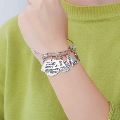 Birthday Gifts for Women Girls Bracelet, Expandable Charm Bracelets 5Th 6Th 7Th 8Th 9Th 10Th 20Th 30Th 40Th 50Th 60Th 70Th 80Th 90Th Birthday Gift for Friend, Mom, Daughter, Niece, Sister, Grandma Apparel & Accessories > Jewelry > Bracelets M MOOHAM   