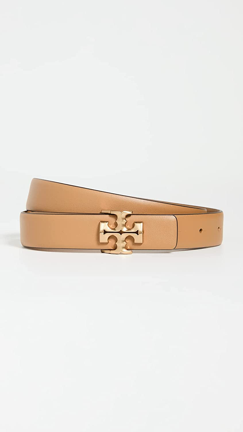 Tory Burch Women'S 1" Kira Logo Belt Apparel & Accessories > Clothing Accessories > Belts Tory Burch   