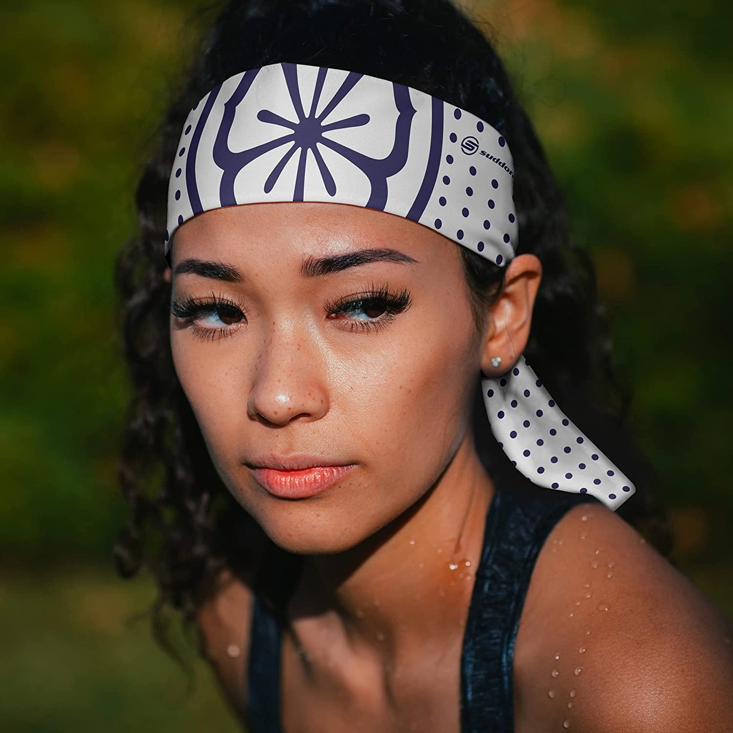 Suddora Daniel-San Lotus Tie Headband - Fashion, Summer, Karate, Outdoor and Sports Apparel & Accessories > Clothing Accessories > Bandanas & Headties Suddora   