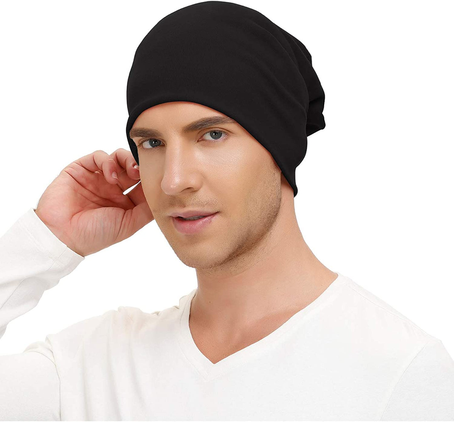 Century Star Unisex Baggy Lightweight Hip-Hop Soft Cotton Slouchy Stretch Beanie Hat Apparel & Accessories > Clothing Accessories > Headwear Century Star   