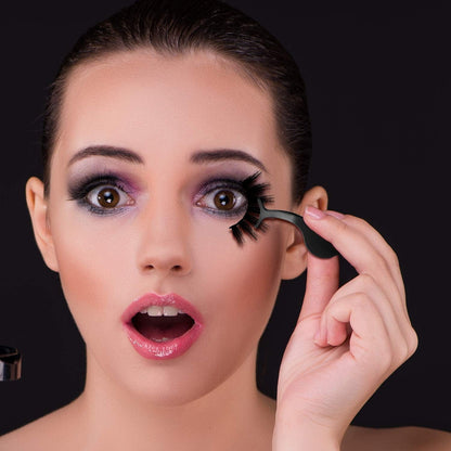 24 Pieces False Eyelashes Applicator Tool Stainless Steel Eyelash Extension Tweezers Remover Clip Tweezers Nipper Eyelash Auxiliary Clip for Women Girls Makeup Application and Removal (Black) Health & Beauty > Personal Care > Cosmetics > Cosmetic Tools > Makeup Tools Honoson   
