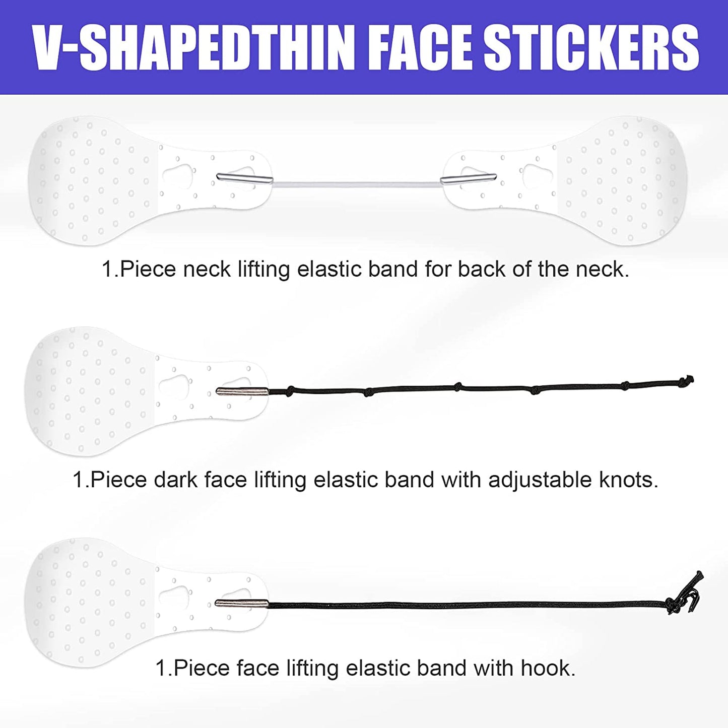 Oceansedge11 Face Lift Tape, 60PCS Face Tape Lifting Invisible, Waterproof Face Tape with High Elasticity, Makeup Tool to Hide Facial Wrinkles, Double Chin, V-Line Face & Tightening Skin Health & Beauty > Personal Care > Cosmetics > Cosmetic Tools > Skin Care Tools oceansEdge11   