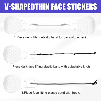 Oceansedge11 Face Lift Tape, 60PCS Face Tape Lifting Invisible, Waterproof Face Tape with High Elasticity, Makeup Tool to Hide Facial Wrinkles, Double Chin, V-Line Face & Tightening Skin Health & Beauty > Personal Care > Cosmetics > Cosmetic Tools > Skin Care Tools oceansEdge11   