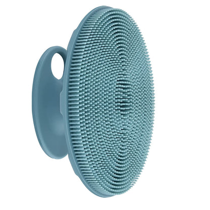 INNERNEED Super Soft Silicone Face Cleanser and Massager Brush Manual Facial Cleansing Brush Handheld Mat Scrubber for Sensitive, Delicate, Dry Skin (Pack of 4) Health & Beauty > Personal Care > Cosmetics > Cosmetic Tools > Skin Care Tools INNERNEED 3rd-dark Green  