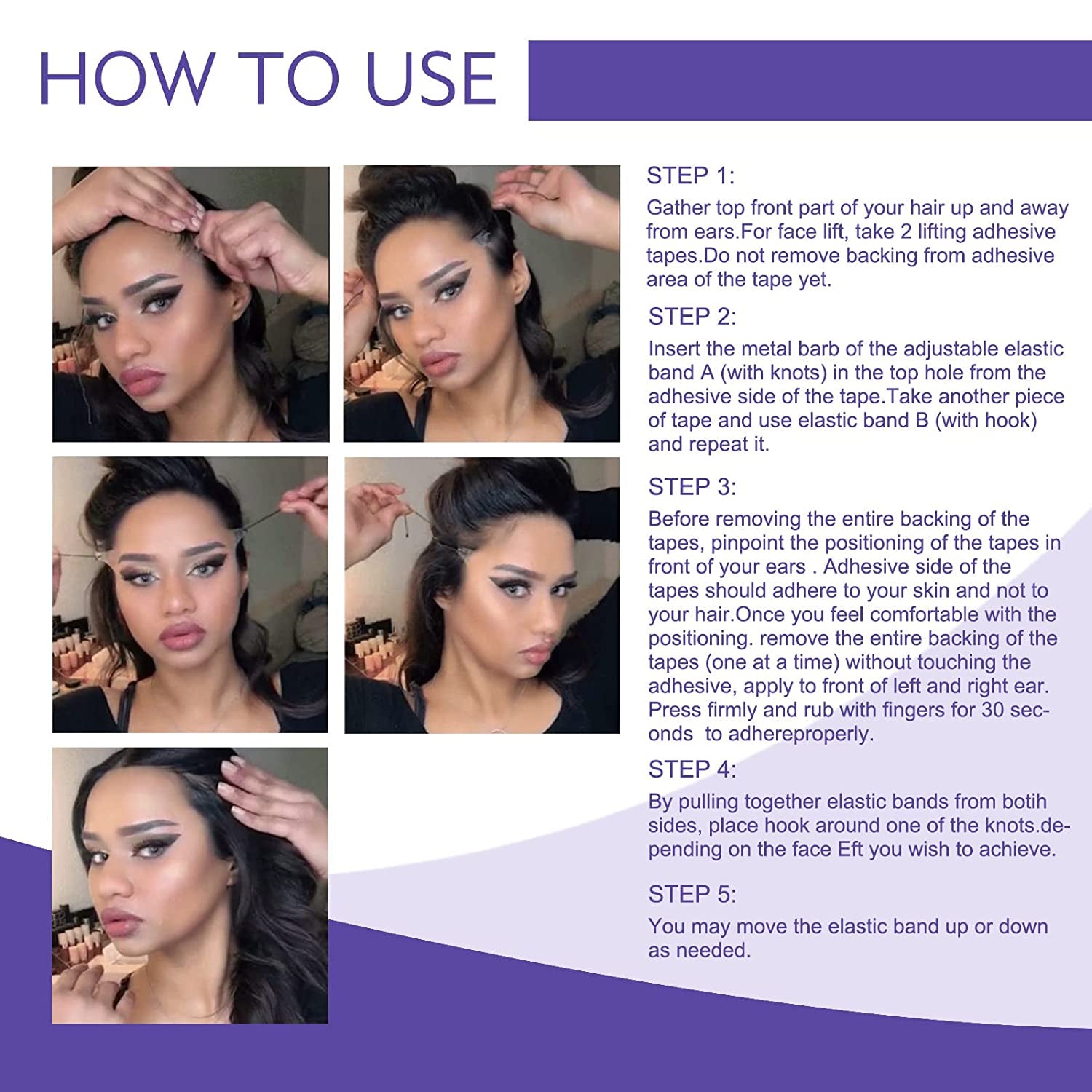Vifycim Face Lift Tape, Ultra-Thin Invisible Tape Lifting Tools for Eye & Neck Hiding Wrinkles and Saggy Skin, 40PCS Health & Beauty > Personal Care > Cosmetics > Cosmetic Tools > Skin Care Tools Vifycim   