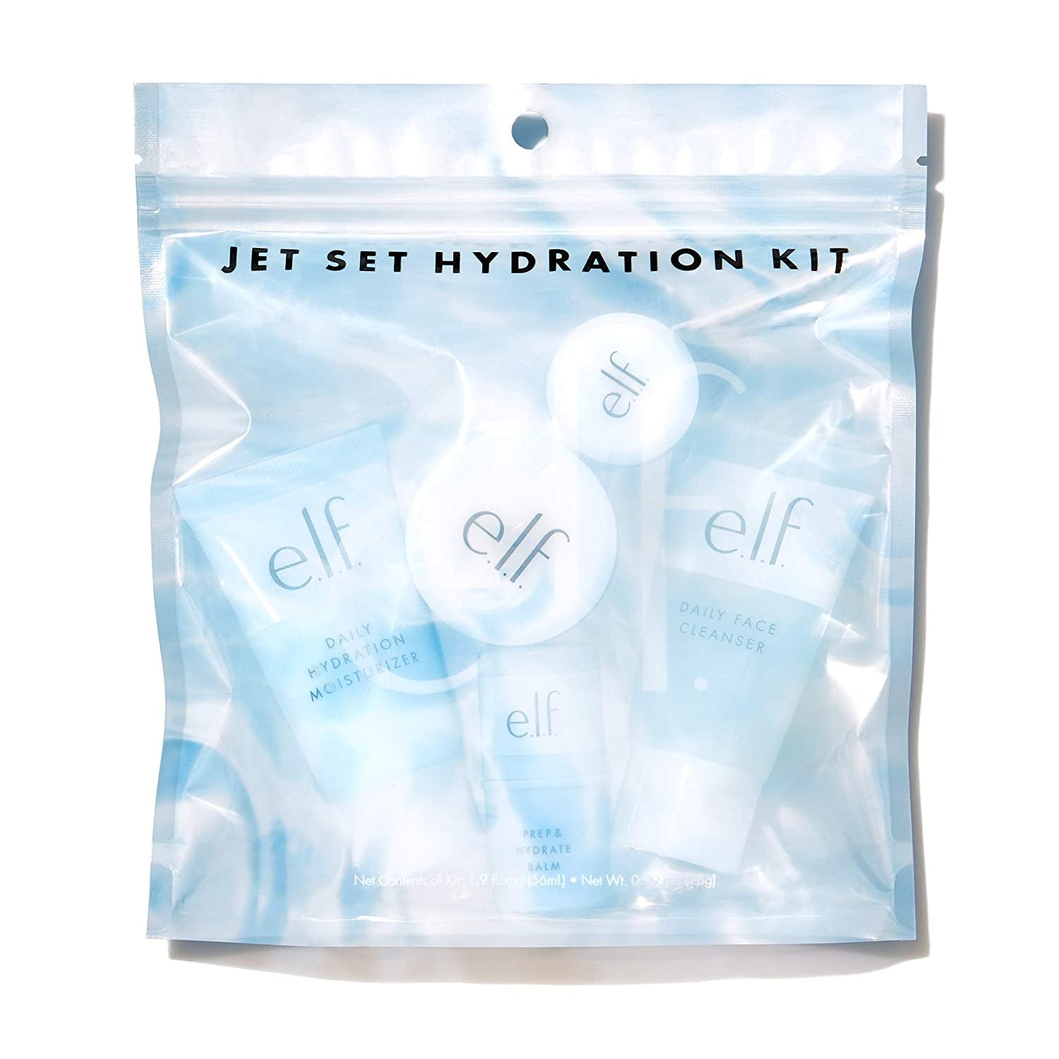 E.L.F. Jet Set Hydration Kit, Travel Friendly Hydrating Skincare Set, Face Cleanser, Balm, Moisturizer, Eye Cream & Night Cream, Vegan & Cruelty-Free Health & Beauty > Personal Care > Cosmetics > Cosmetic Tools > Skin Care Tools e.l.f.   