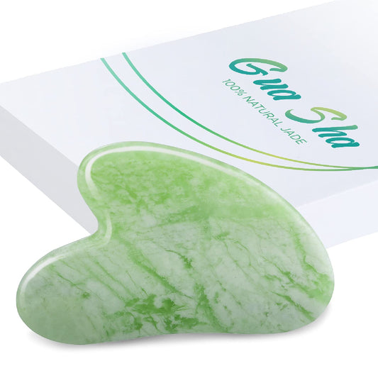 Kimkoo Gua Sha Tool,100% Real Natural Jade Stone,Massage Tool for Face and Body Health & Beauty > Personal Care > Cosmetics > Cosmetic Tools > Skin Care Tools kimkoo   