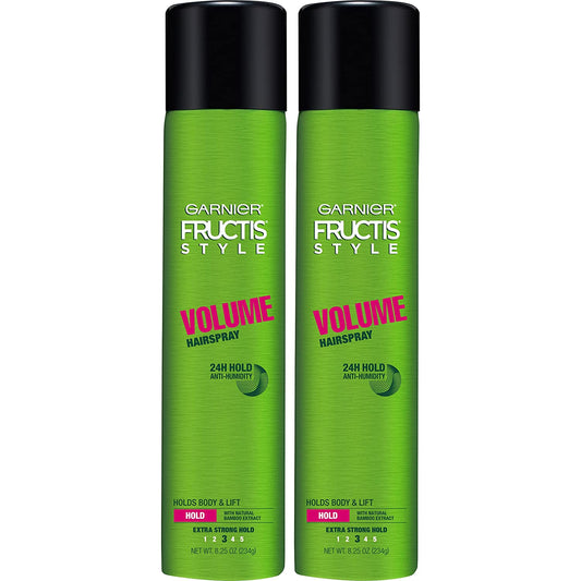 Garnier Hair Care Fructis Style Volume Anti-Humidity Hairspray, 8.25 Ounce (Pack of 2) Health & Beauty > Personal Care > Hair Care Garnier Anti-Humidity Hairspray 8.25 Ounce (Pack of 2) 