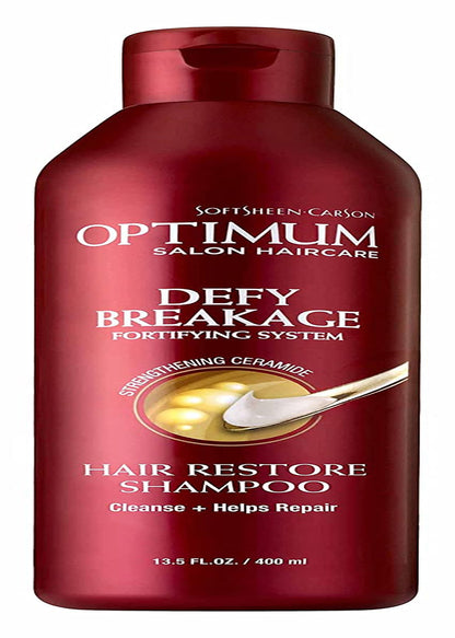 Softsheen-Carson Optimum Salon Haircare Defy Breakage Fortifying System Hair Restore Shampoo, 13.5 Fl Oz Health & Beauty > Personal Care > Hair Care SoftSheen-Carson   