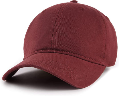 Men and Women Vintage Washed Distressed Cotton Baseball Cap Plain Blank Adjustable Classic Baseball Hat Cap Apparel & Accessories > Clothing Accessories > Hats KYLIE MAX   