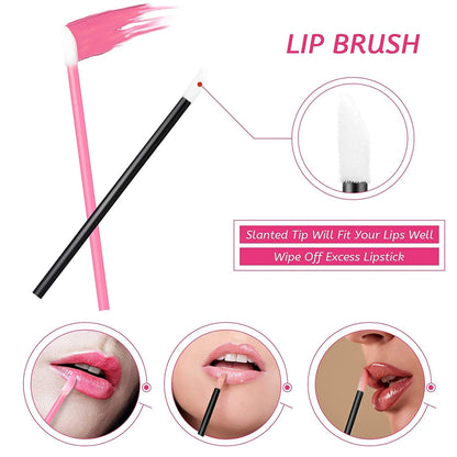 260 Pieces Disposable Makeup Tools Kit, Includes Eyeliner Brushes Mascara Wands Lipstick Applicators Plastic Storge Box Short Waterproof Cape Stainless Steel Makeup Palette and Spatula (Mixed Color) Health & Beauty > Personal Care > Cosmetics > Cosmetic Tools > Makeup Tools Maitys   