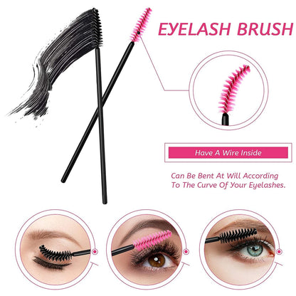 263 Pieces Makeup Applicators Tools Kit, Include 50 Disposable Eyeliner Brushes 112 Mascara Wands Eyelash Brush 100 Lipstick Applicators Lip Wands with Plastic Organizer Box Health & Beauty > Personal Care > Cosmetics > Cosmetic Tools > Makeup Tools Maitys   