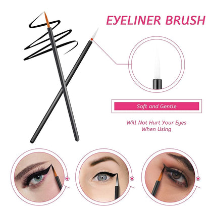 263 Pieces Makeup Applicators Tools Kit, Include 50 Disposable Eyeliner Brushes 112 Mascara Wands Eyelash Brush 100 Lipstick Applicators Lip Wands with Plastic Organizer Box Health & Beauty > Personal Care > Cosmetics > Cosmetic Tools > Makeup Tools Maitys   