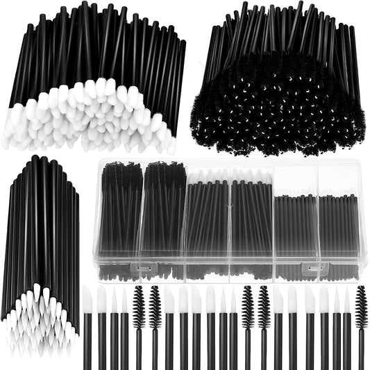 263 Pieces Makeup Applicators Tools Kit, Includes 50 Disposable Eyeliner Brushes 100 Lipstick Applicators Lip Wands 112 Mascara Wands Eyelash Brush with Plastic Organizer Box Health & Beauty > Personal Care > Cosmetics > Cosmetic Tools > Makeup Tools Maitys   