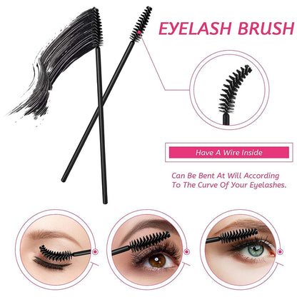 263 Pieces Makeup Applicators Tools Kit, Includes 50 Disposable Eyeliner Brushes 100 Lipstick Applicators Lip Wands 112 Mascara Wands Eyelash Brush with Plastic Organizer Box Health & Beauty > Personal Care > Cosmetics > Cosmetic Tools > Makeup Tools Maitys   