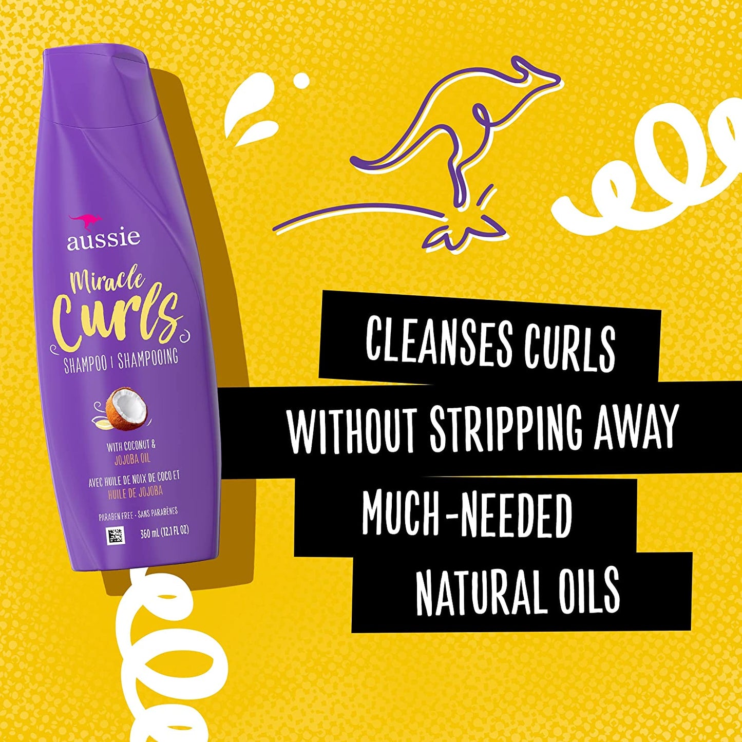 Aussie Miracle Curls Collection: Shampoo, Conditioner, Deep Conditioner, Spray Gel, Detangling Milk, and Oil Hair Treatment (6 Piece Set) Health & Beauty > Personal Care > Hair Care Aussie   
