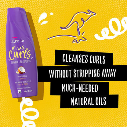 Aussie Miracle Curls Collection: Shampoo, Conditioner, Deep Conditioner, Spray Gel, Detangling Milk, and Oil Hair Treatment (6 Piece Set) Health & Beauty > Personal Care > Hair Care Aussie   