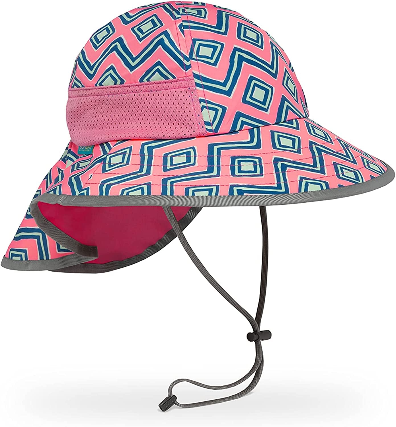 Sunday Afternoons Kids Play Hat Apparel & Accessories > Clothing Accessories > Hats Sunday Afternoons Pink Solar Geoges Medium 
