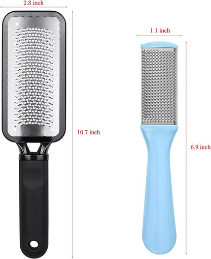 Foot Files Heel Callus Remover, 3 Pcs Professional Foot Care Pedicure Stainless Steel Rasp File for Wet and Dry Feet Health & Beauty > Personal Care > Foot Care LoveBB   